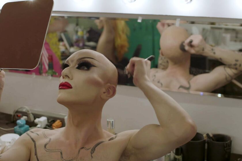 Sasha Velour in a scene from "Nightgowns." Credit: Quibi