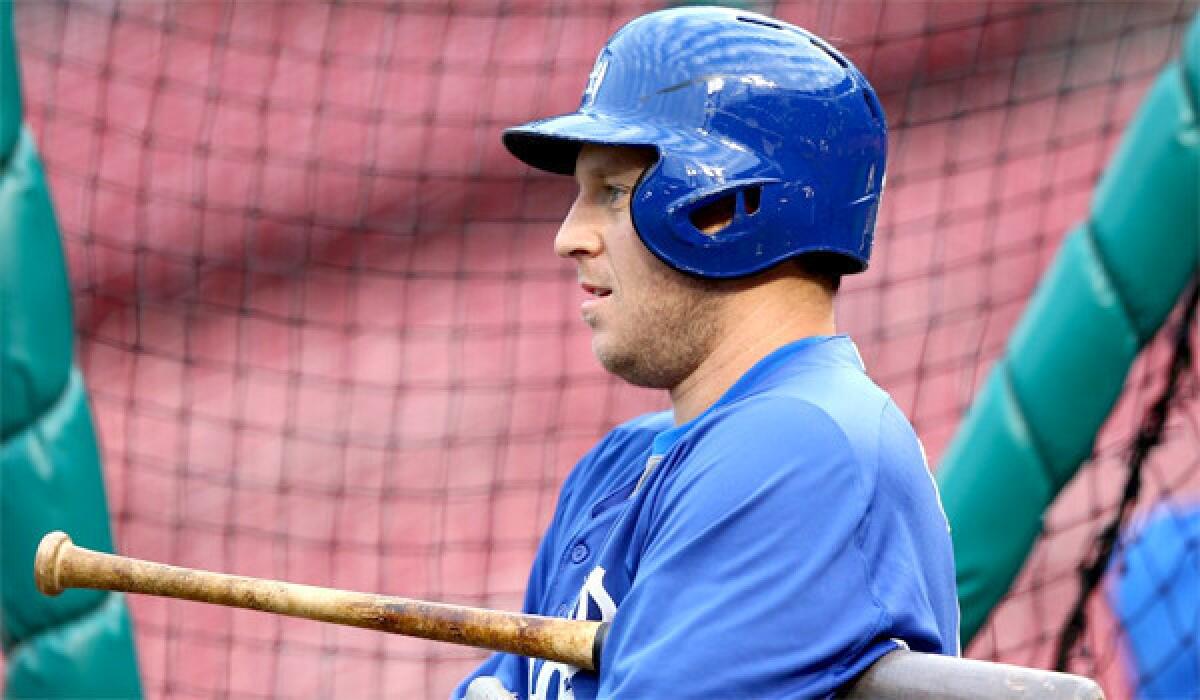 Dodgers catcher A.J. Ellis threw out 28 of 63 baserunners trying to steal last season.