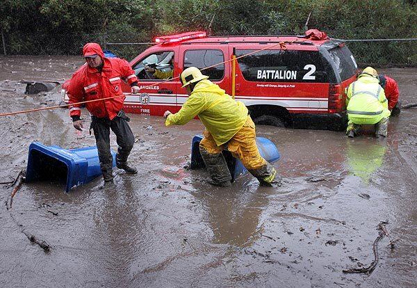 Rescuing a rescue vehicle