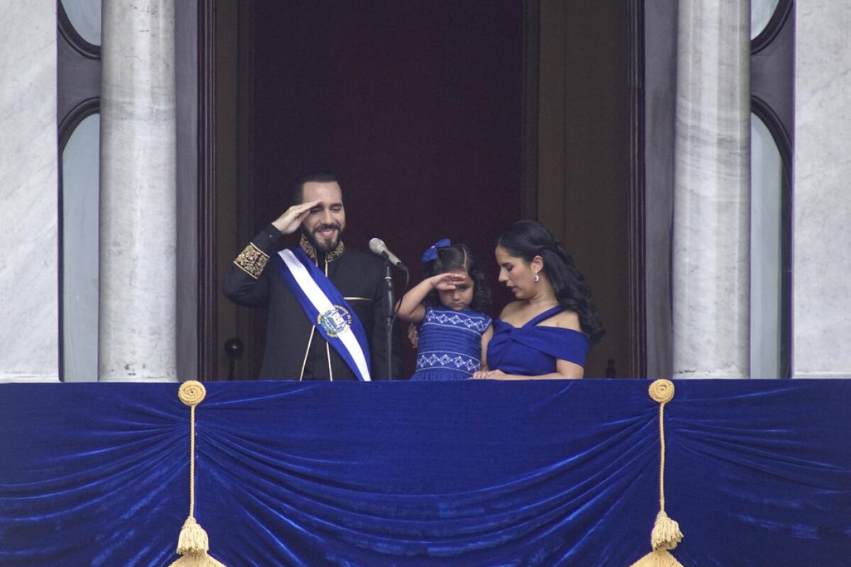 El presidente de El Salvador, Nayib Bukele,