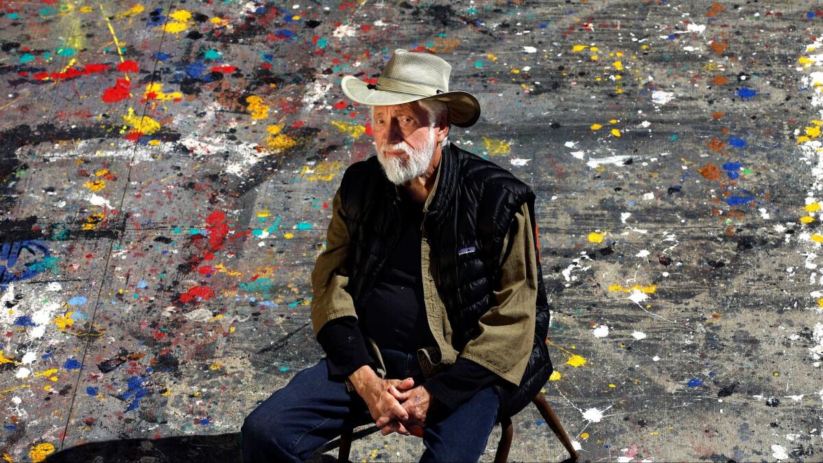 Moses at his Venice studio in 2015.