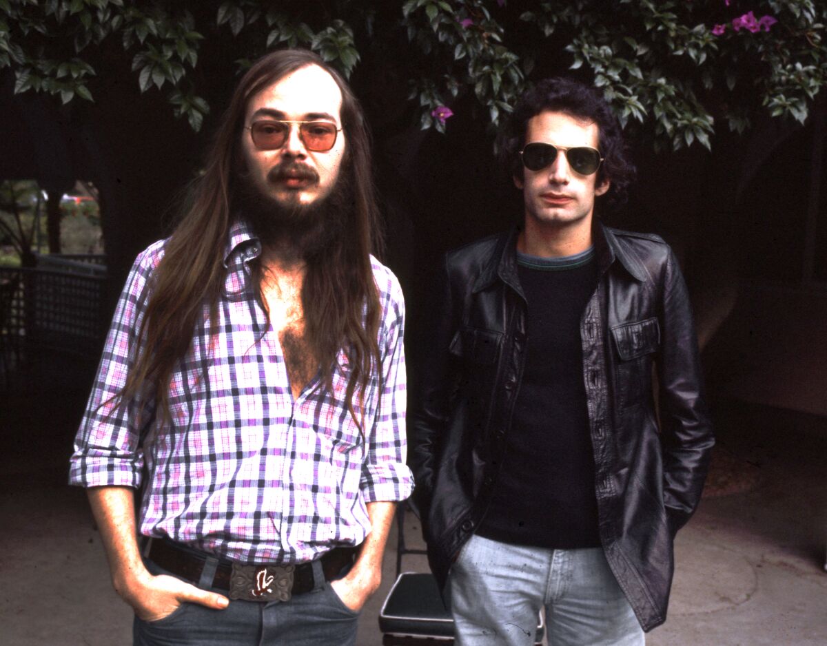 Walter Becker and Donald Fagen of Steely Dan.