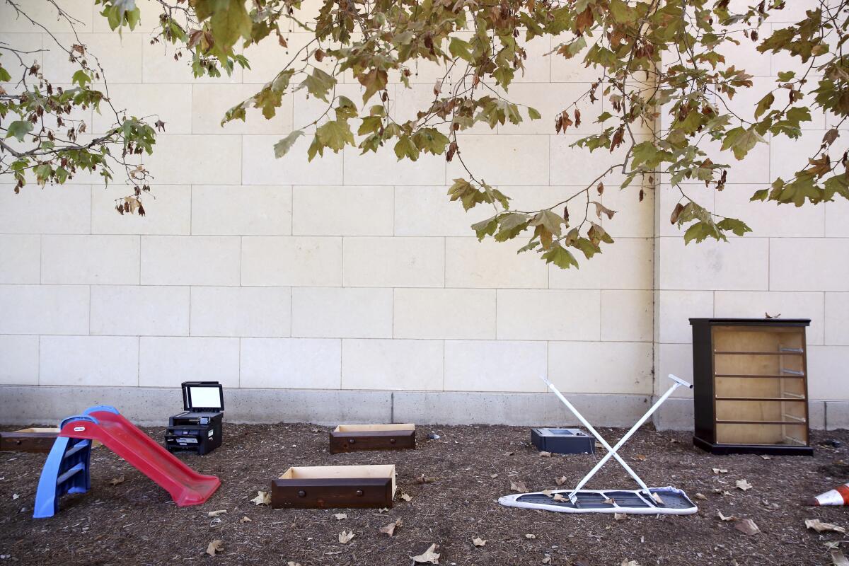 Ser Serpas' discarded junk was scavenged from the Huntington's San Marino neighborhood