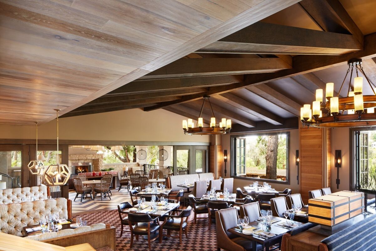 The interior of Avant restaurant at the Rancho Bernardo Inn. CREDIT: Rancho Bernardo Inn
