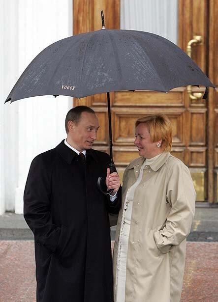 Vladimir and Lyudmila Putin