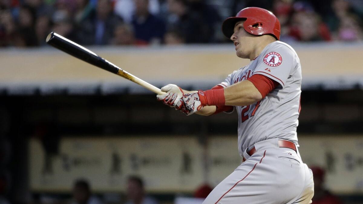 Mike Trout 2015 Major League Baseball Workout Day/Home Run Derby