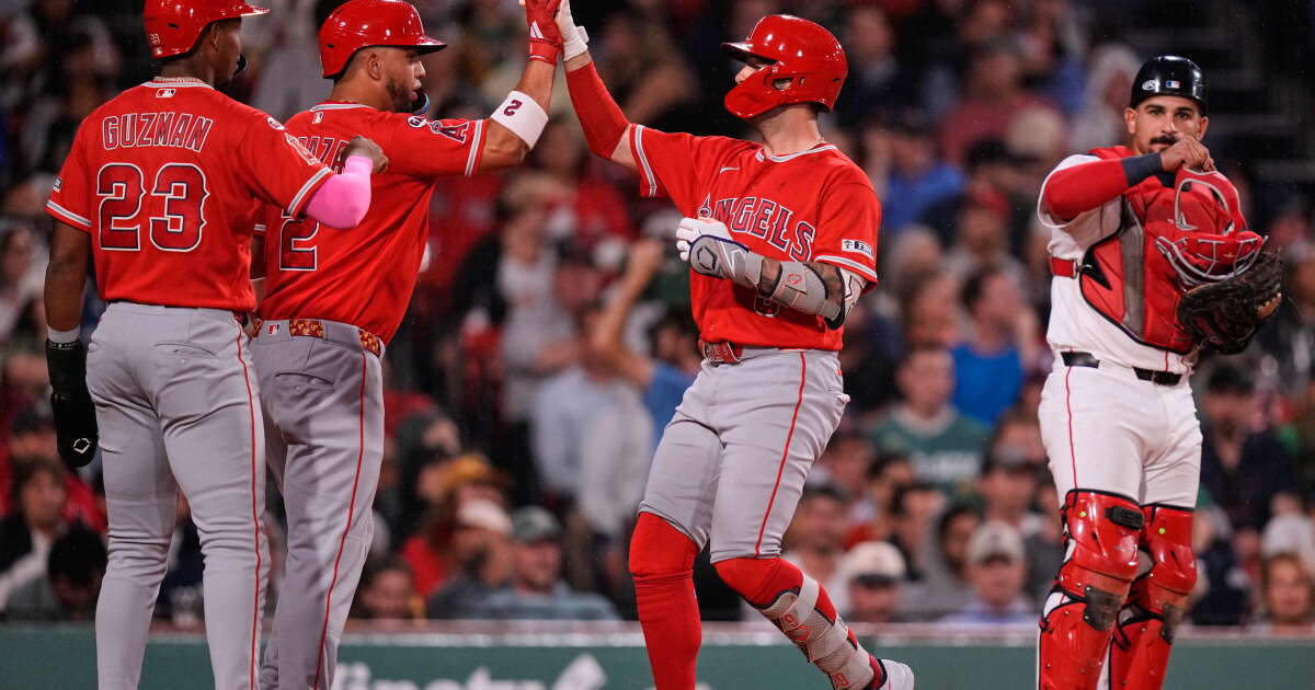 Zach Neto's three-run homer powers Angels over Red Sox