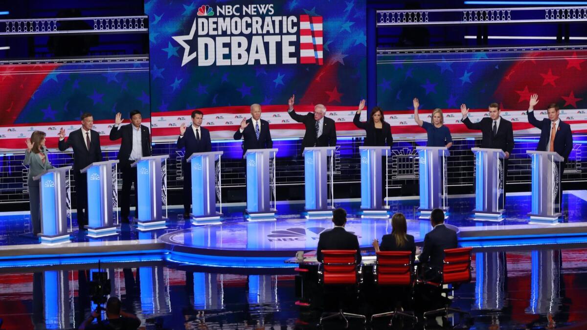 At the June 27 Democratic debate, all 10 of the candidates present raised their hands in support of providing healthcare for undocumented immigrants.