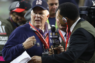 Tom Brady Sr. looks on during Super Bowl LI between the New England Patriots and the Atlanta Falcons on February 5, 2017.