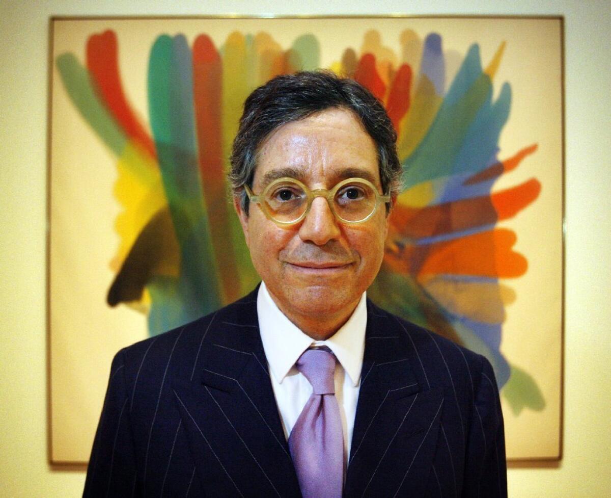 Jeffrey Deitch at MOCA in 2010. The former museum director says he wants to launch a major exhibitions venue in New York that will reach a large public without the institutional constraints of a nonprofit museum.