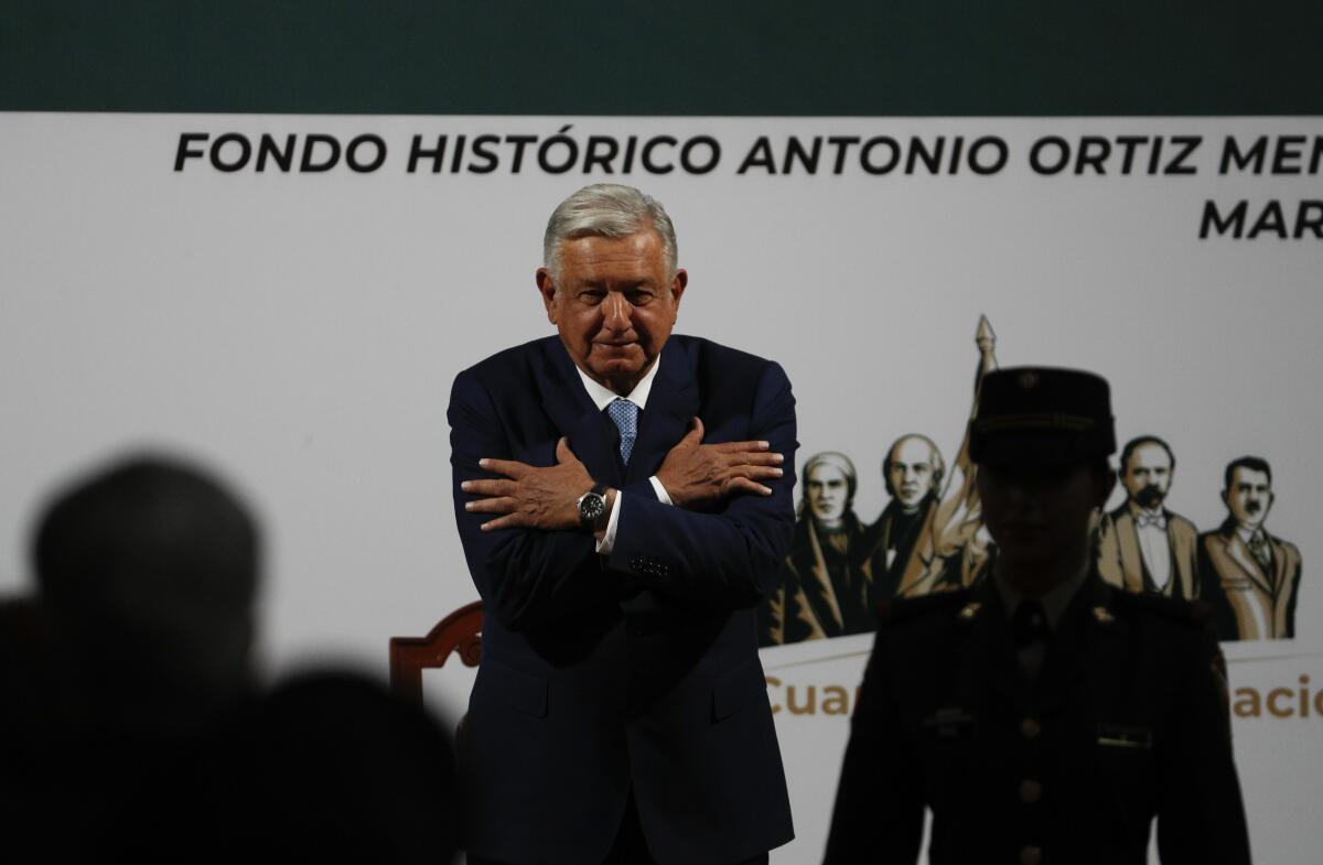 El presidente mexicano Andrés Manuel López Obrador