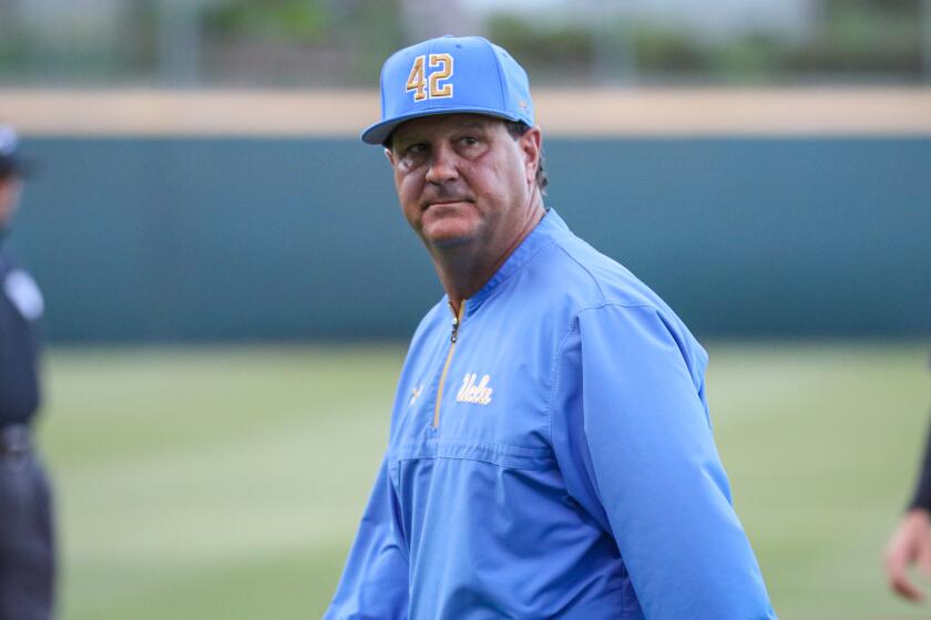 UCLA coach John Savage has to rebuild a program that lost 13 players to the MLB draft.