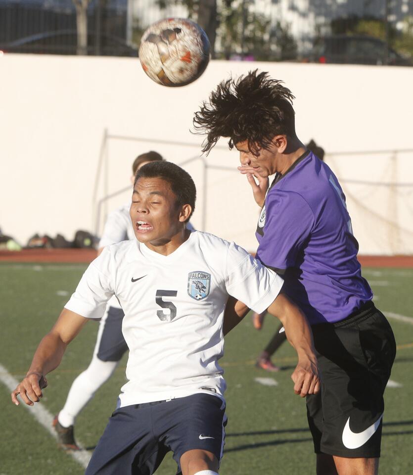 Photo Gallery: Crescenta Valley vs. Hoover boys' soccer