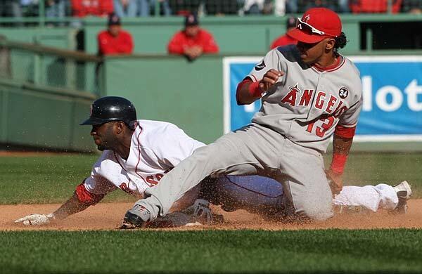 Los Angeles Angels of Anaheim v Boston Red Sox, Game 3