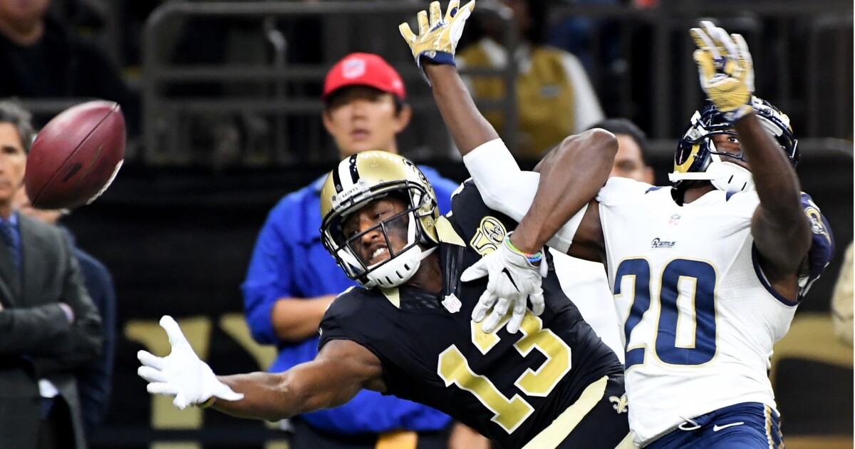 Photos Rams vs. Saints  Los Angeles Times