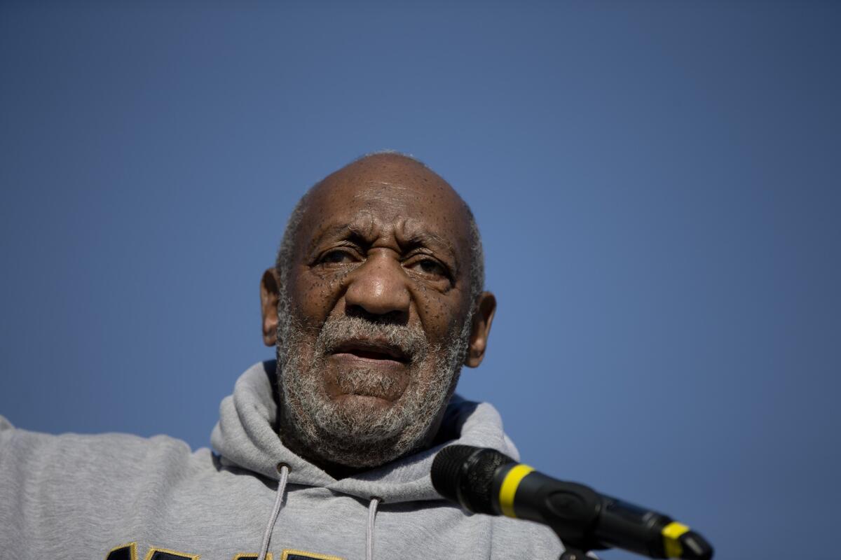 Entertainer and Navy veteran Bill Cosby at a Veterans Day ceremony Nov. 11, 2014.