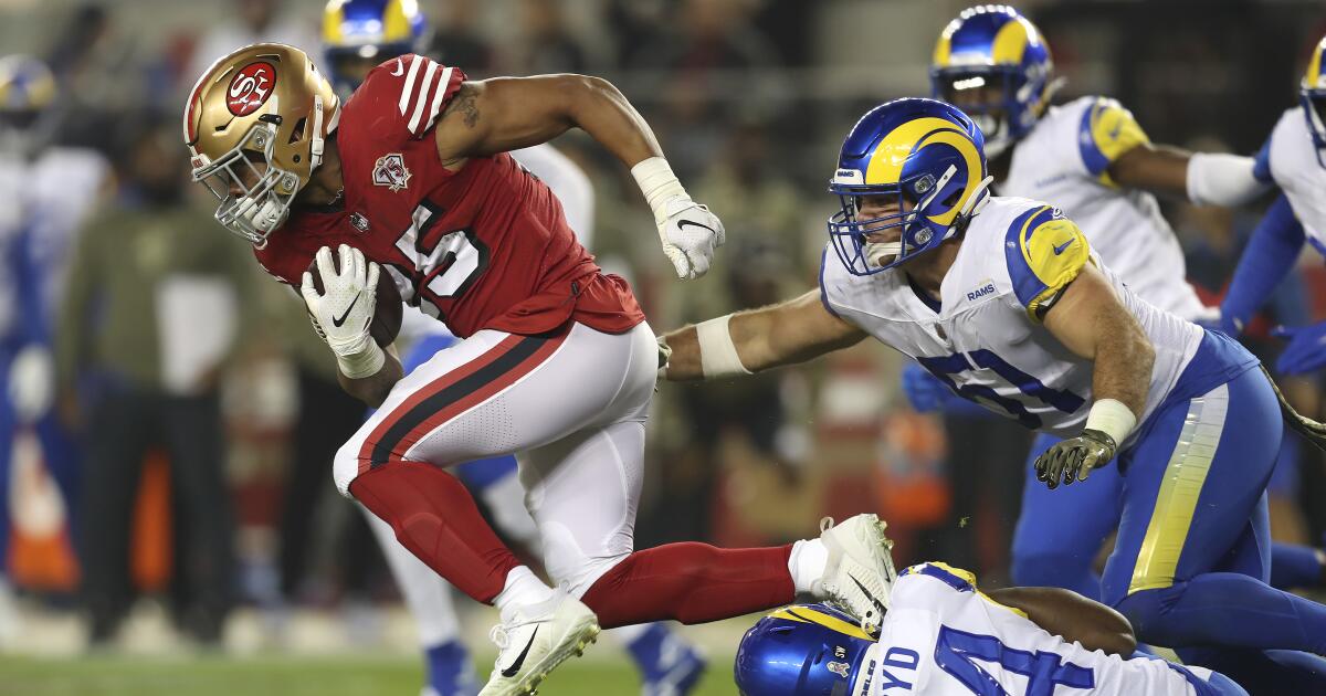 First look: 49ers at Rams in NFC championship game - The San Diego  Union-Tribune