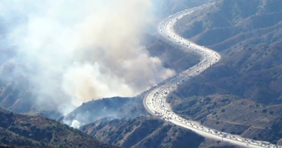 Multiple fires break out in L.A. County amid hot, dry conditions Multiple fires break out in L.A. County amid hot, dry conditions