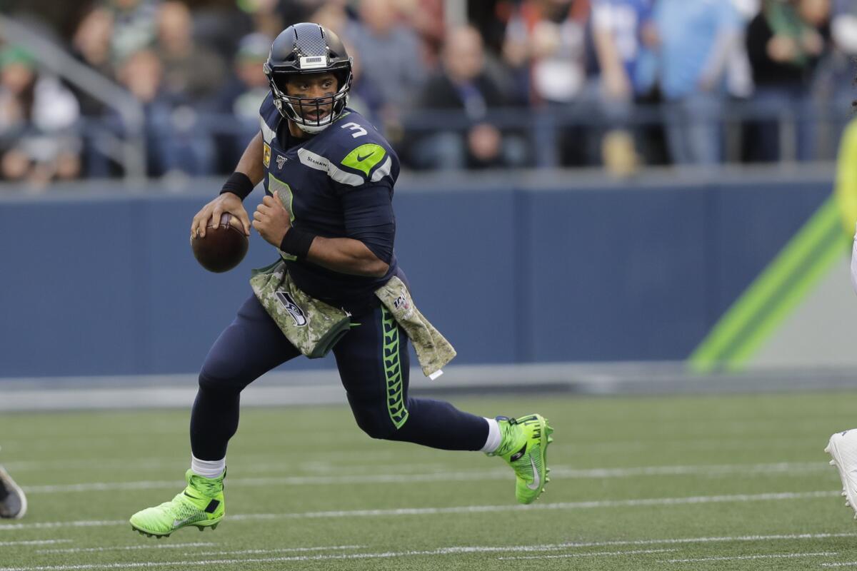 49ers prepare for tough test of facing Russell Wilson - The San Diego  Union-Tribune