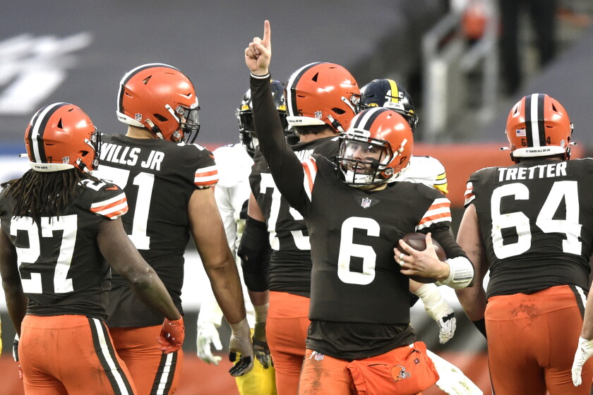 NFL playoff matchups and schedule: Cleveland Browns are back - Los Angeles Times