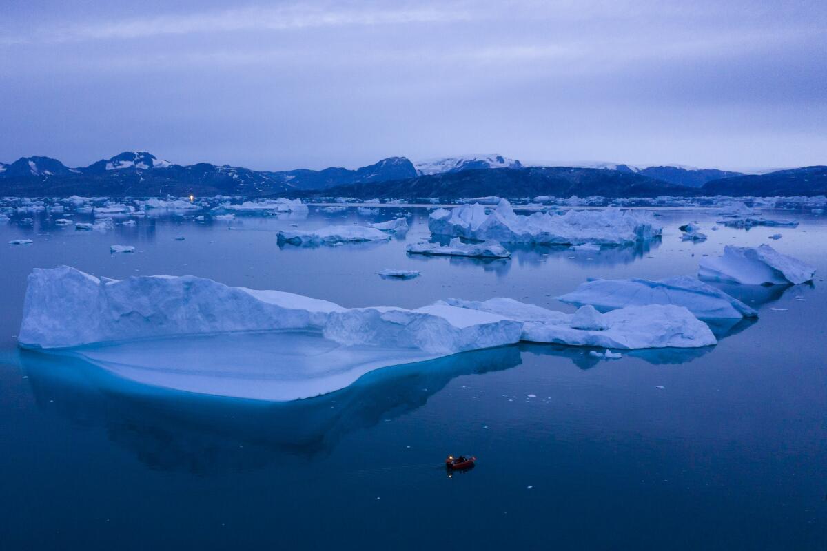 Greenland glaciers