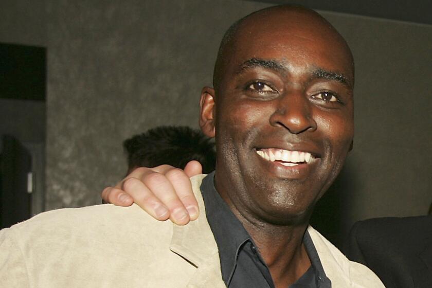 Actor Michael Jace poses at the 4th season premiere screening of FX's "The Shield" on March 12, 2005.