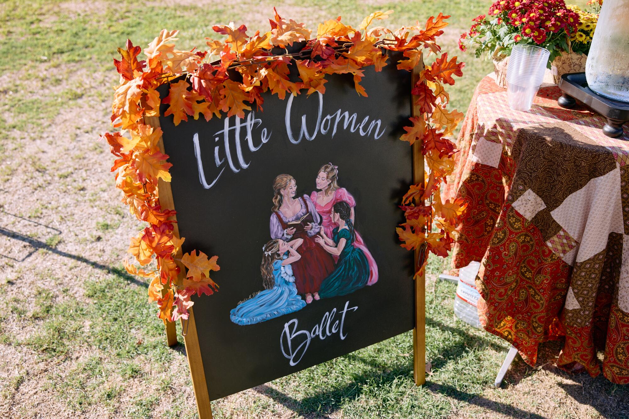 The immersive event 'Little Women Ballet' inside L.A.'s Heritage Square Museum. 