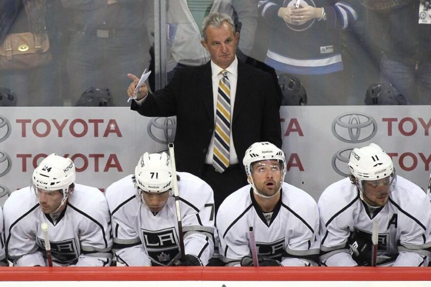 Darryl Sutter will coach against his son Friday night.