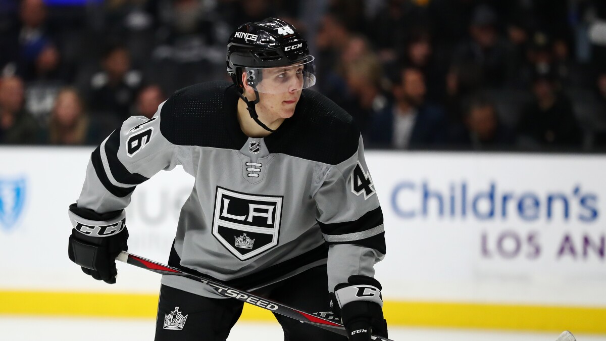 Kings Prospects Show Plenty Of Promise At Rookie Tournament Los Angeles Times Nhl Rookie Tournament 2022