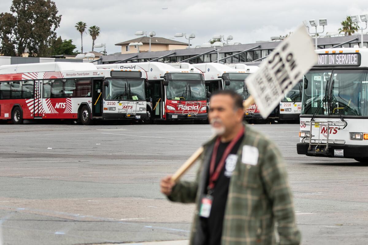 What will it take to end the Teamsters bus driver strike in San Diego? The San Diego UnionTribune