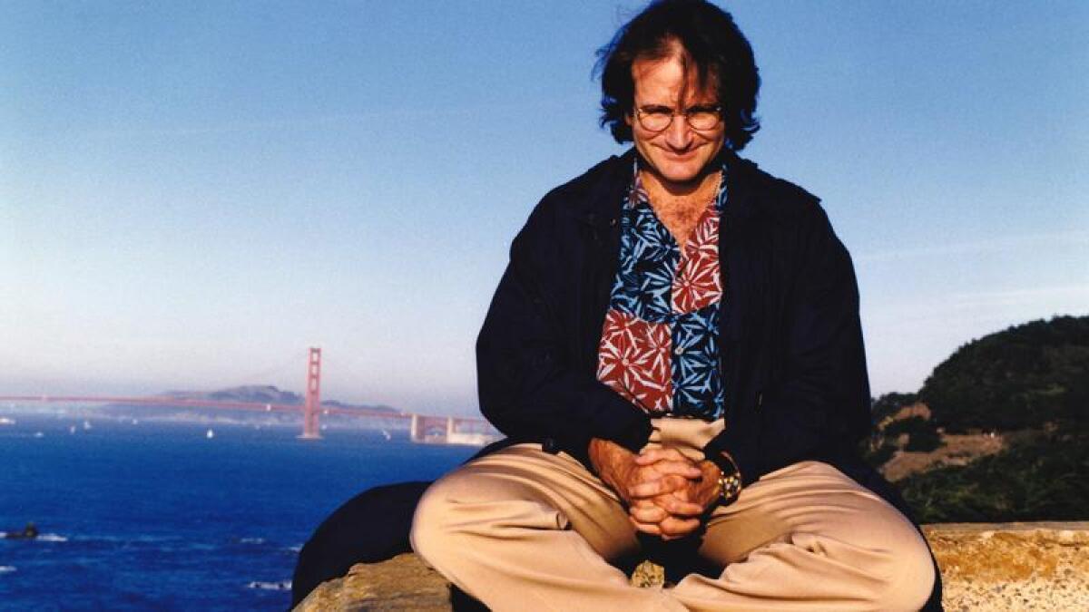 Robin Williams in San Francisco in 1991.