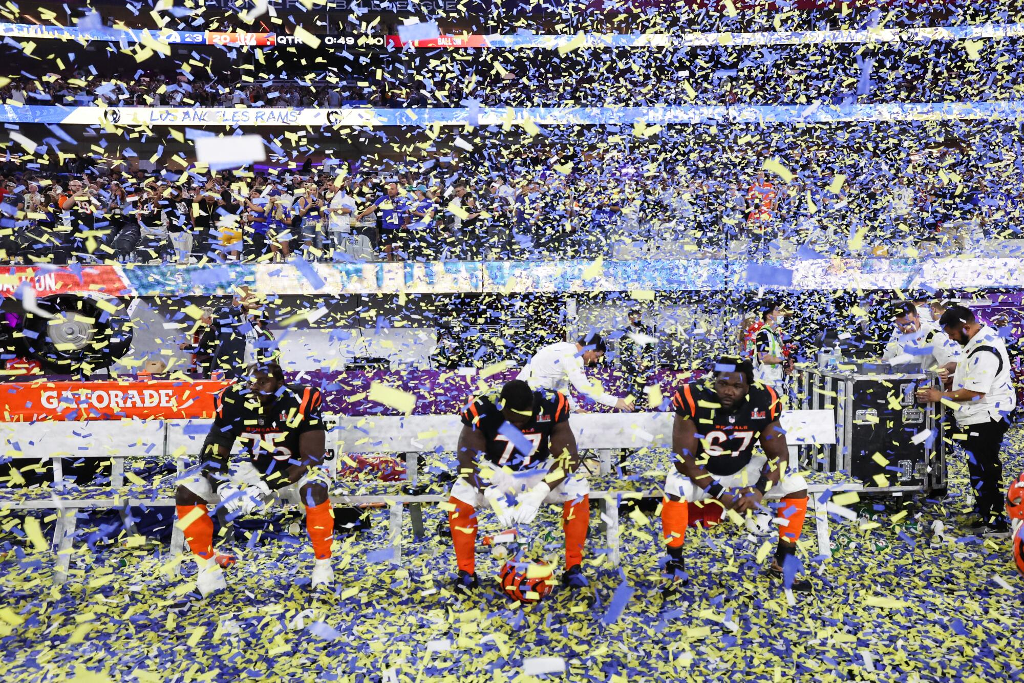 Photos: Rams defeat Bengals 23-20 in Super Bowl LVI at SoFi Stadium - Los  Angeles Times