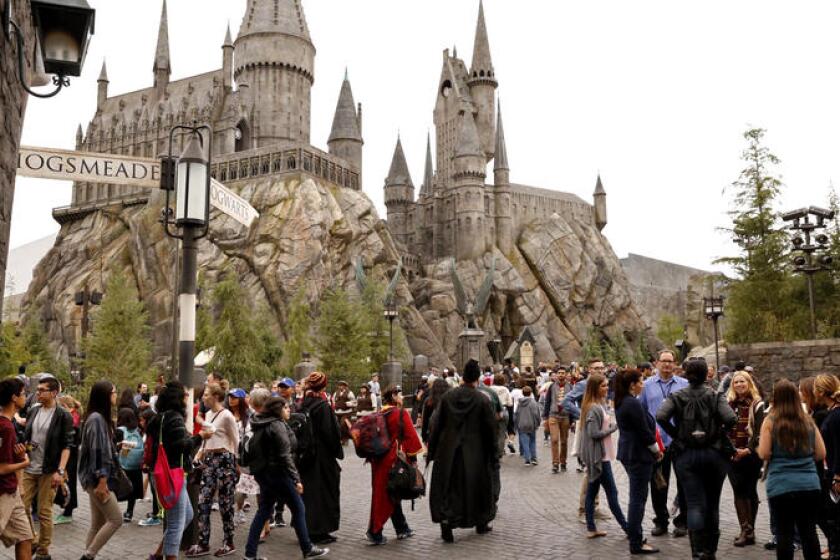 The Wizarding World of Harry Potter opened in 2016 at Universal Studios Hollywood.