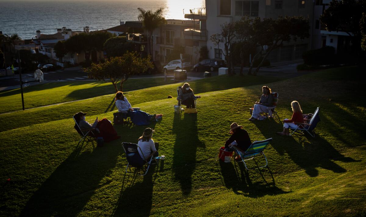 Scenes from historic Bruce's Beach at 26th Street and Highland Avenue in Manhattan Beach.