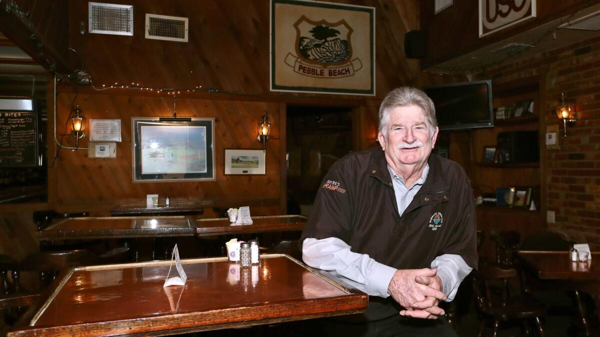 Gary Bric at his restaurant, which he has sold after running it for 25 years.