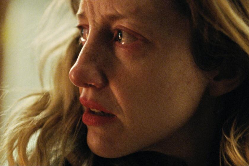 Andrea Riseborough in a scene from "To Leslie."