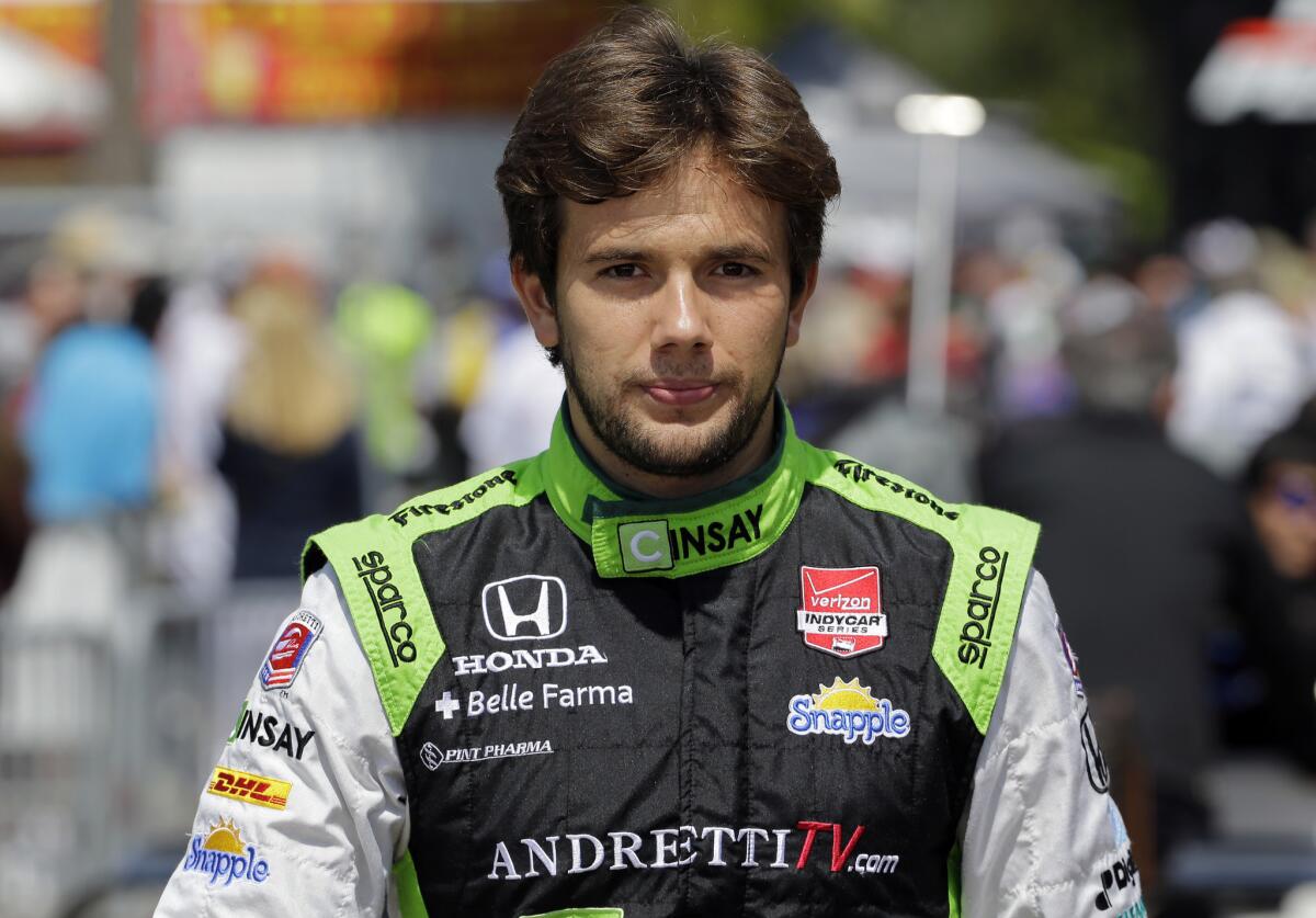 Carlos Muñoz quiere seguir con su ritmo ascendente en IndyCar.