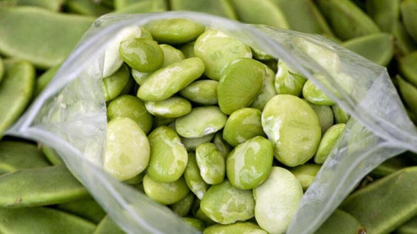 Lima beans nutrition profile (phaseolus. 