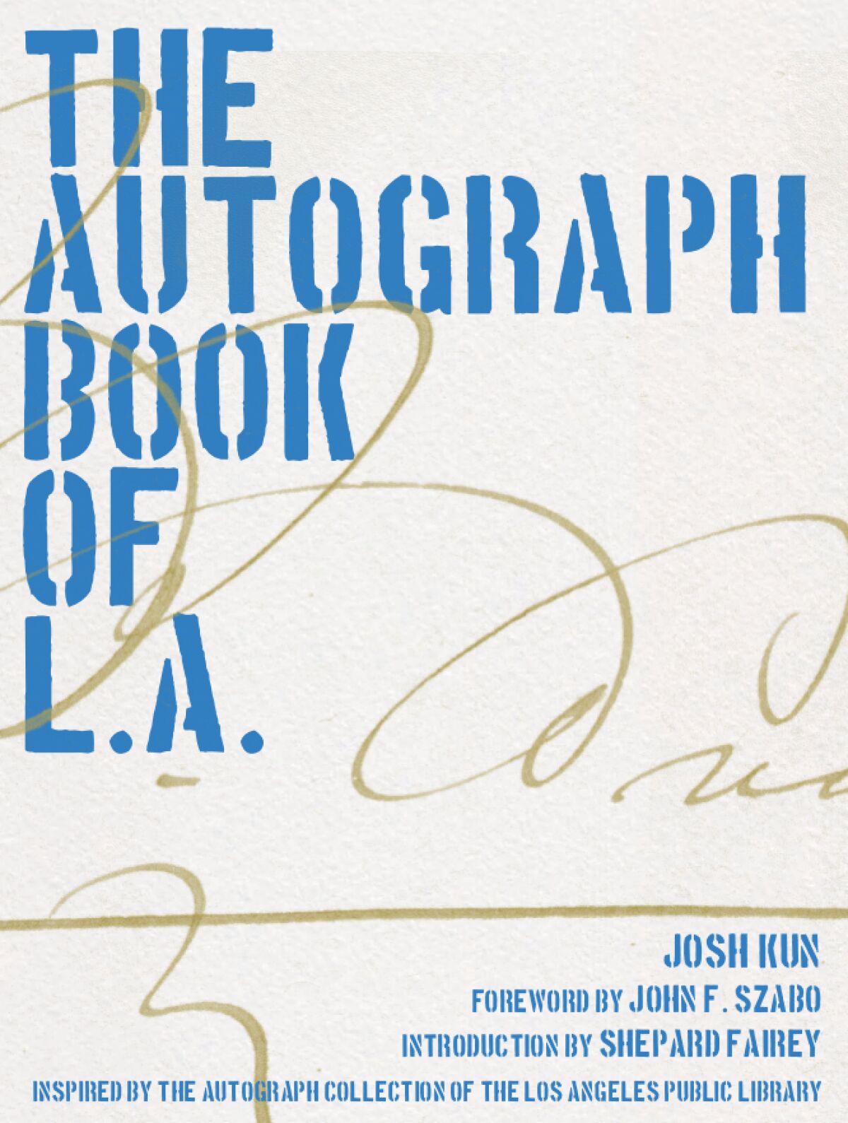 The Autograph Book of L.A. book cover
