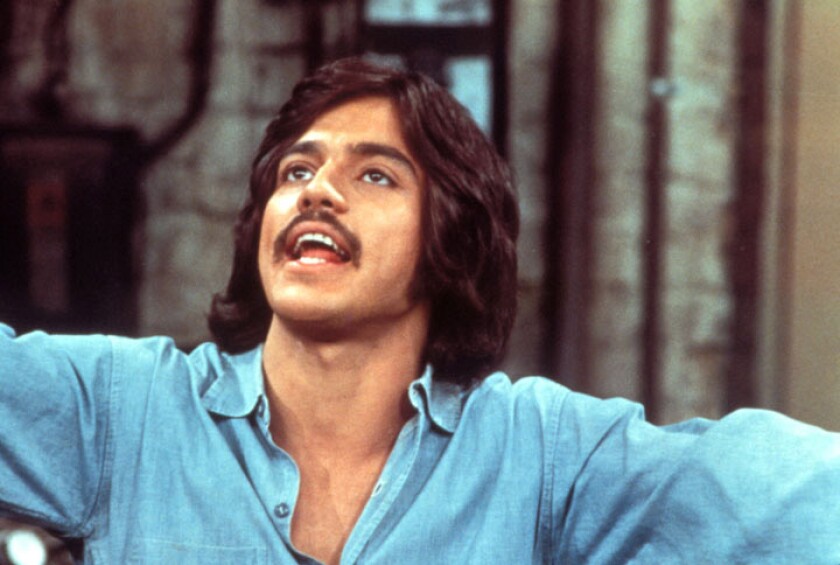 undated handout photo of Freddie Prinze, from Chico and the Man. Chico and the Man debuted in 1974 on NBC. 