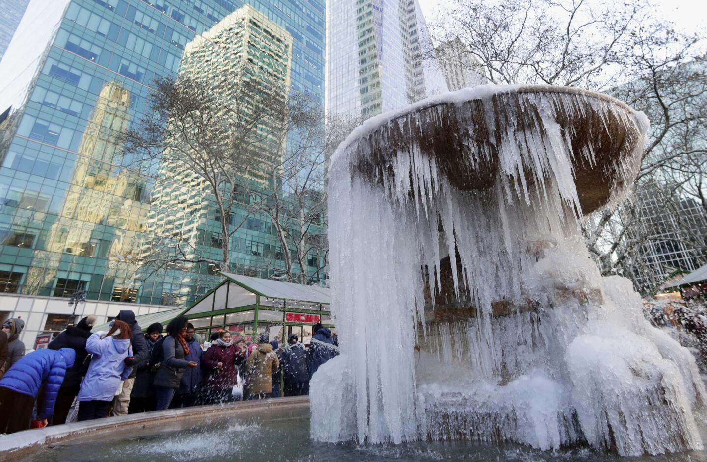 Deep freeze grips parts of the U.S.