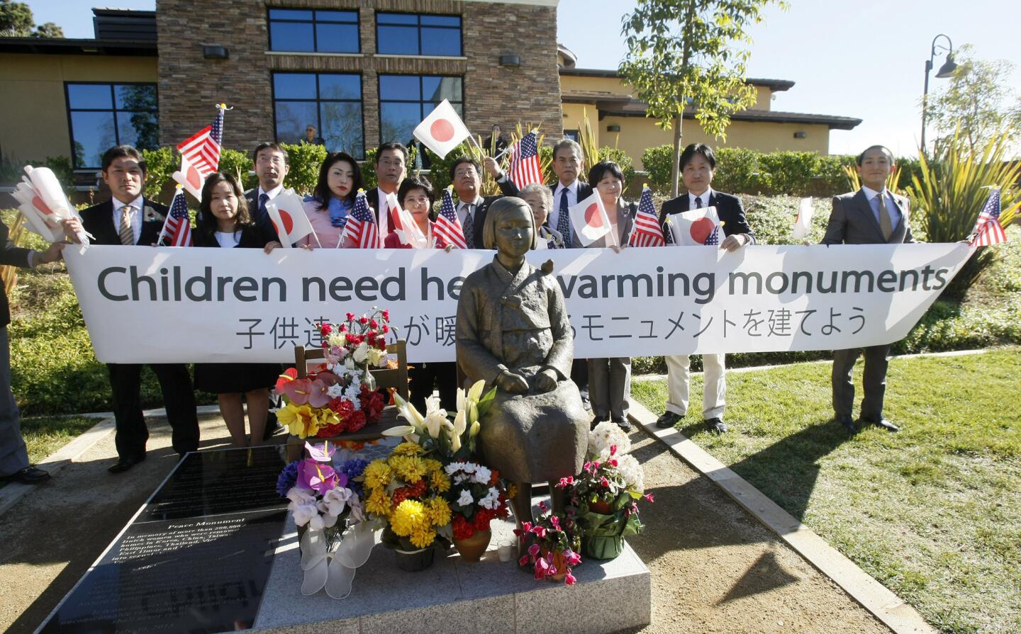 Japanese delegation requests removal, visits controversial Comfort Women statue