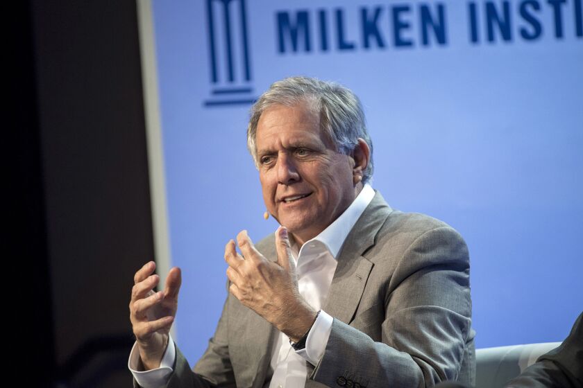 Leslie "Les" Moonves, president and CEO of CBS Corp., is being investigated in the wake of sexual harassment allegations.