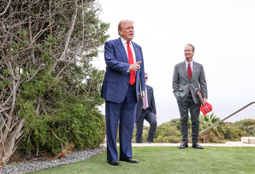 Why Trump is holding a rally in California's Coachella Valley - Los ...