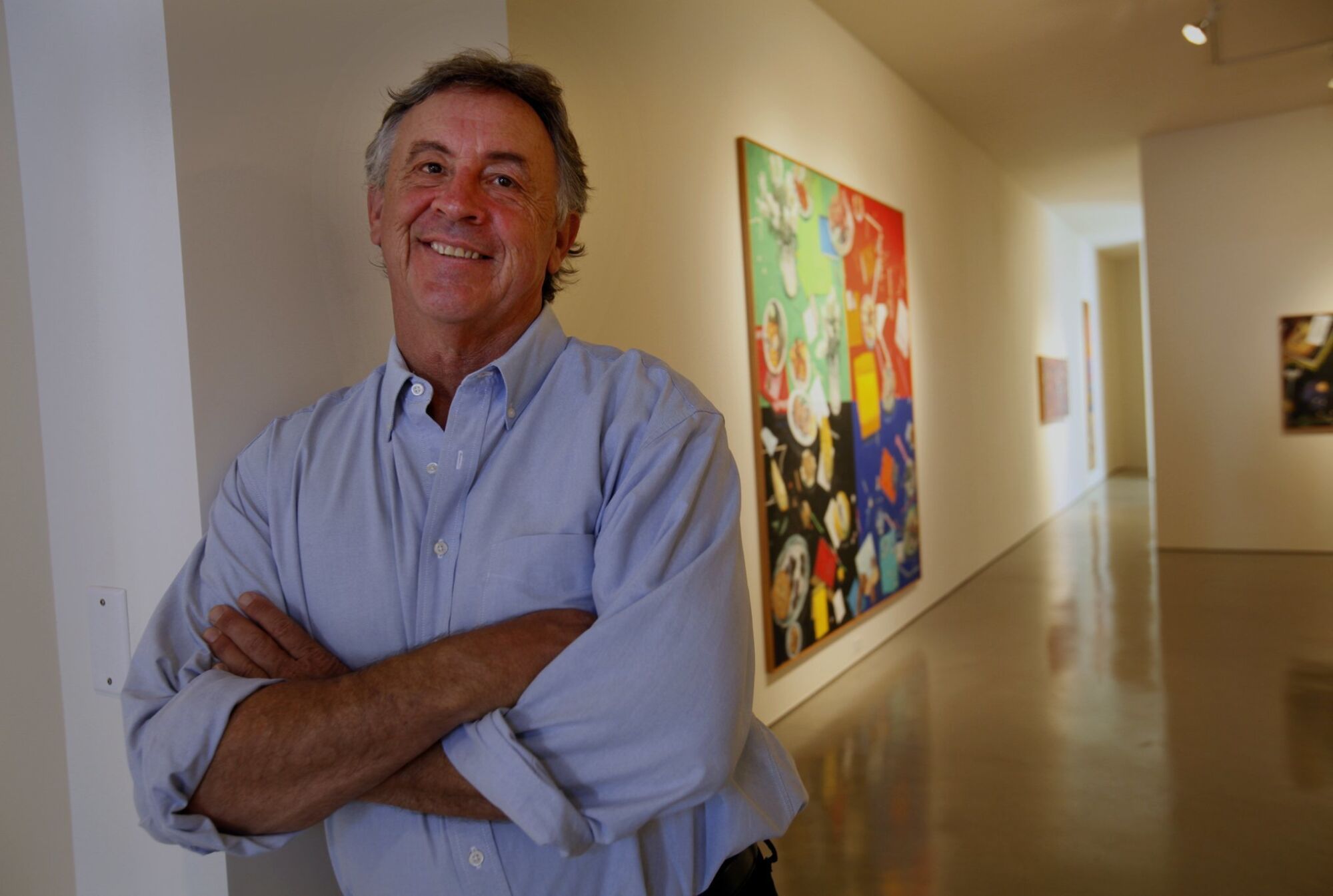 Gallery owner Mark Quint has opened a new art gallery on Girard Avenue in La Jolla. 