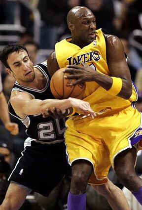 Lakers vs. Spurs