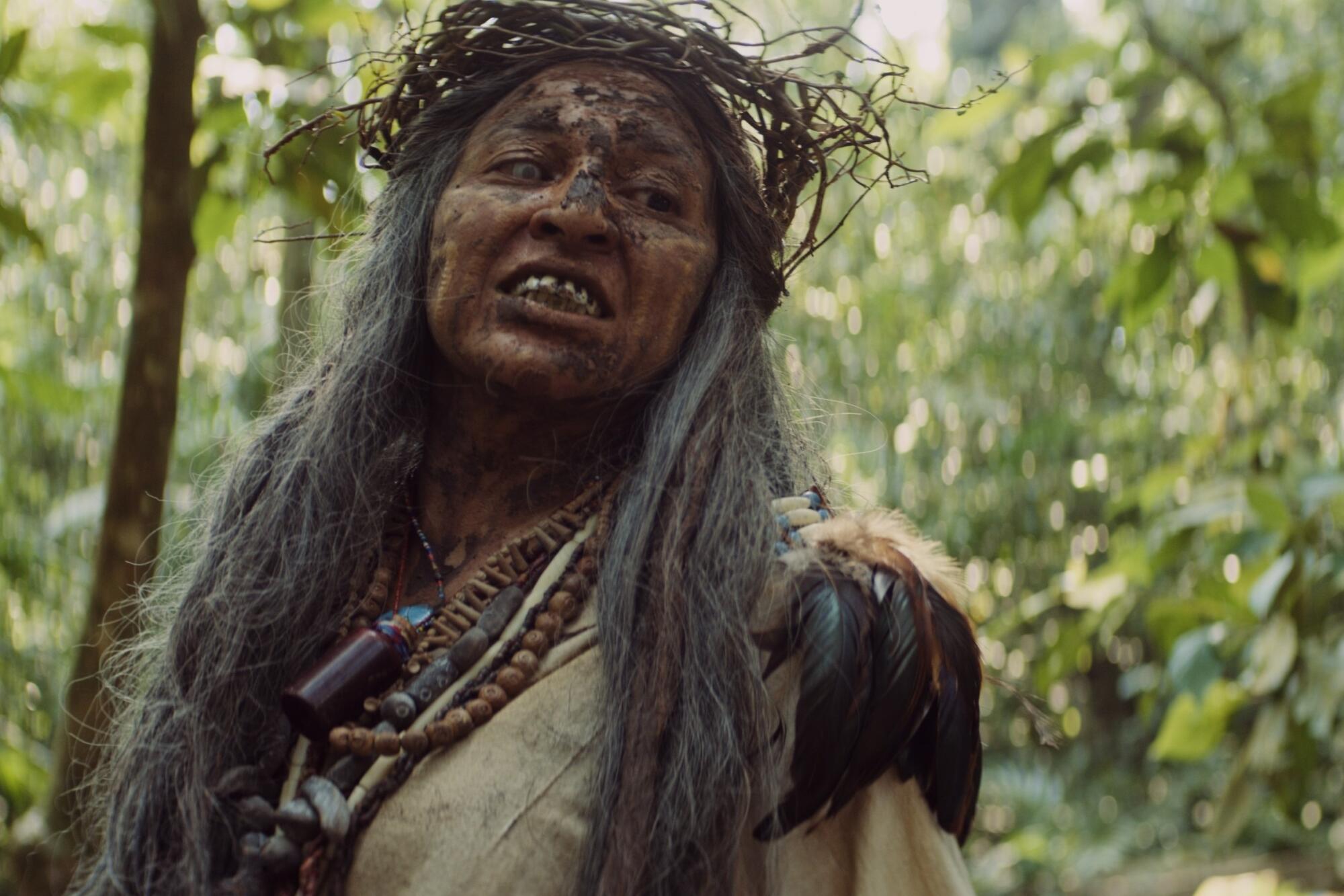 Una escena del fragmento "Nahuales", del largometraje antológico “Satanic Hispanics”.