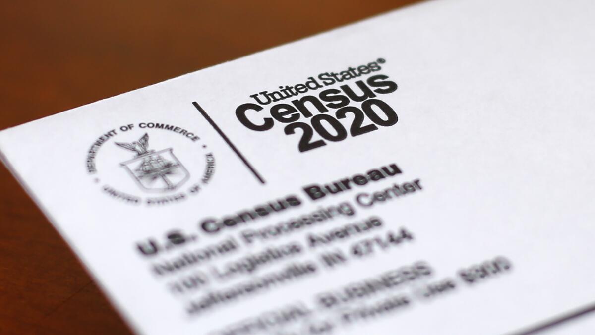 A U.S. Census Bureau document for the 2020 count. 