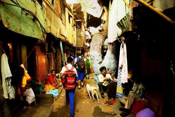 Mumbai's Dharavi slum