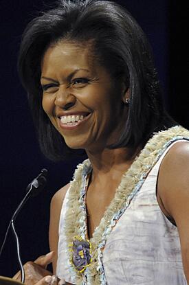 Michelle Obama: The softer side
